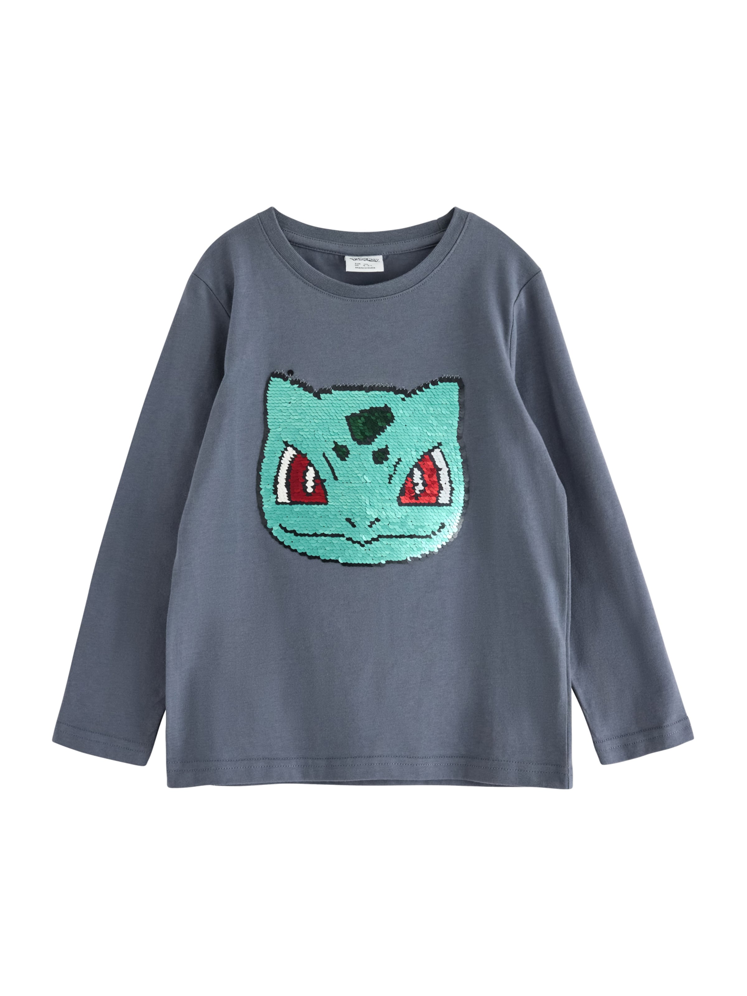 Lindex Μπλουζάκι 'Pokemon' σε γκρι: μπροστά