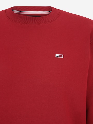Tommy Jeans - Sweatshirt em vermelho