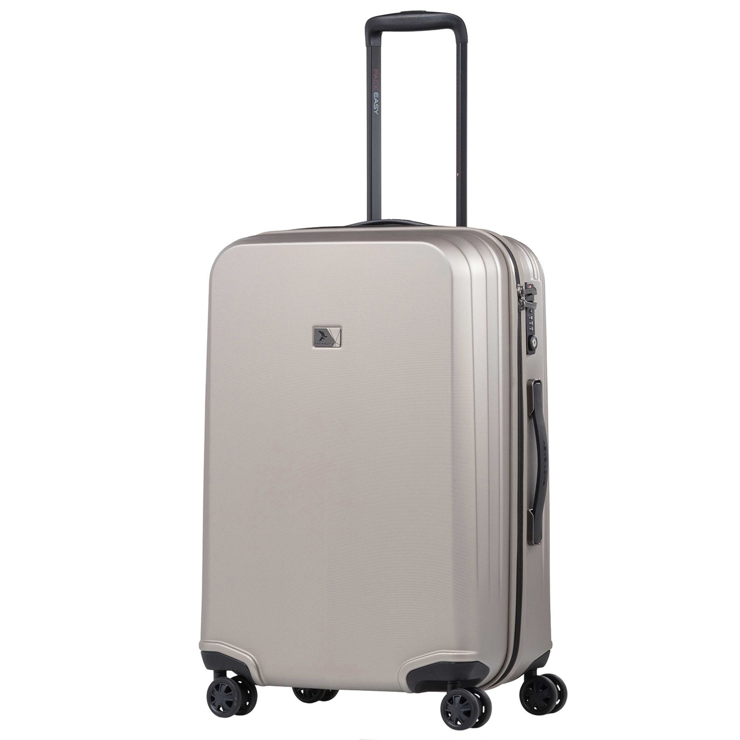 Pack Easy Trolley in Silber: Vorderseite
