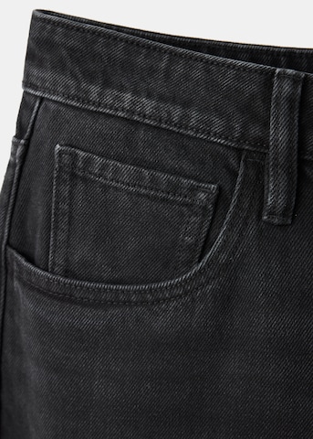 MANGO - Pierna ancha Vaquero 'BET' en negro