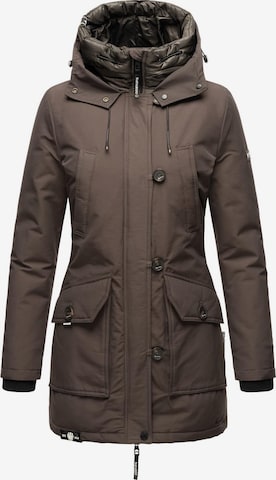 Parka d’hiver 'Freeze Storm' NAVAHOO en gris : devant