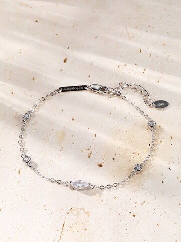 Hey Happiness - Pulsera 'Lume' en plata