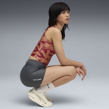 PUMA Skinny Sportshorts 'Puma x Saysky' in Grau