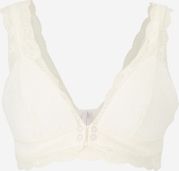 Soutien-gorge d’allaitement 'Senia' MAMALICIOUS en blanc : devant