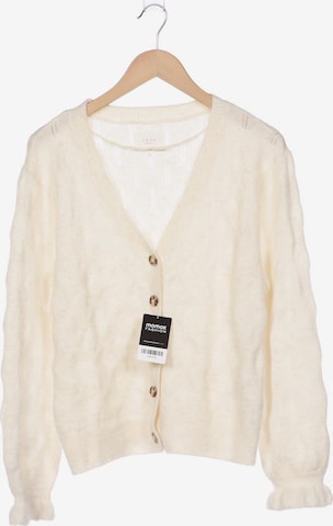 YAYA Sweater & Cardigan in S in White: front
