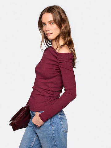 Camicia da donna 'Blusen' di Grimelange in rosso