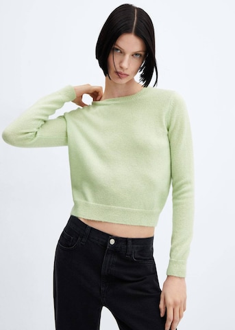 MANGO Sweater 'Leviosa' in Green: front