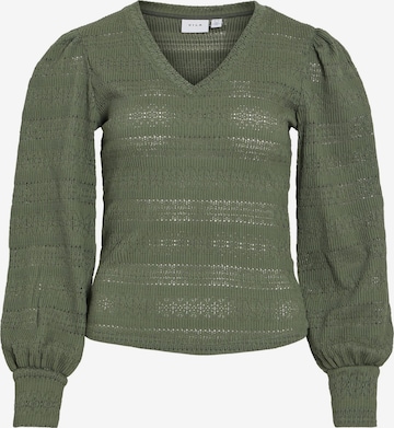 VILA Shirt in Groen: voorkant