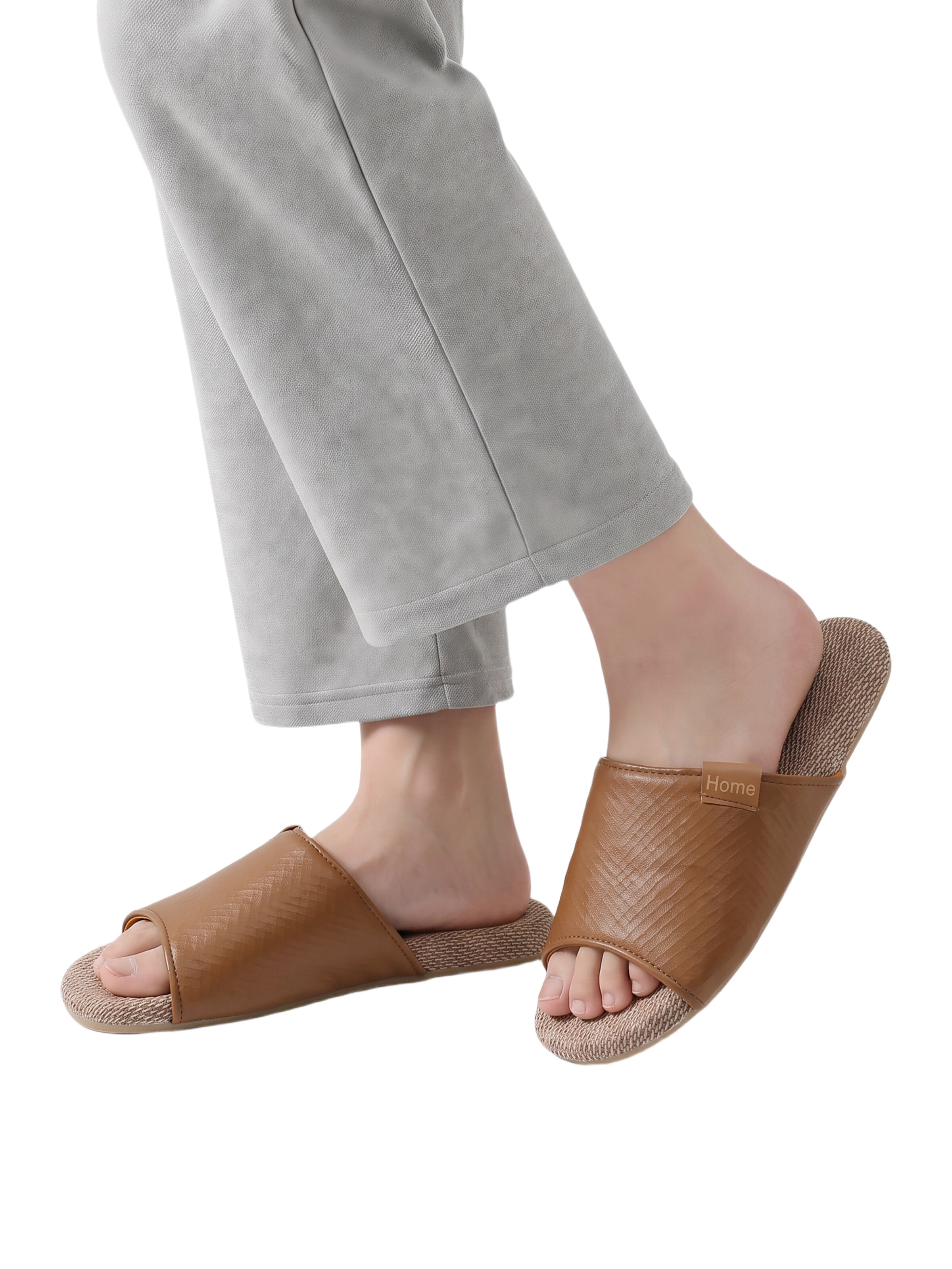 BONVERANO Slippers in Brown