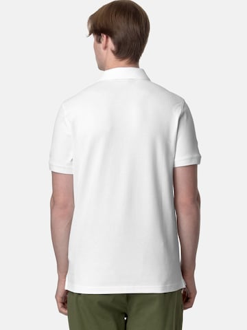 K-Way T-shirt 'K-WAY AMEDEE PIQUE SLIM T-Shirt e Polo' i vit