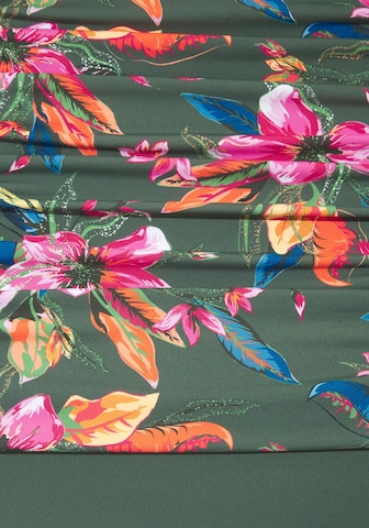 LASCANA Bustier Fürdőruhák - zöld