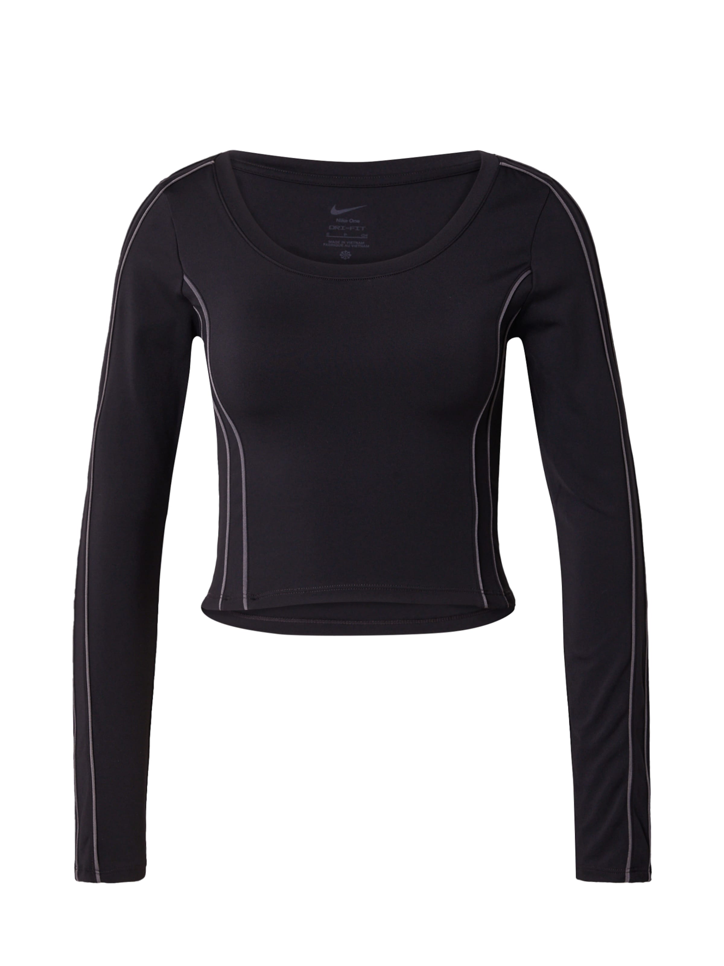 NIKE Функциональная футболка 'One' в Черный: спереди