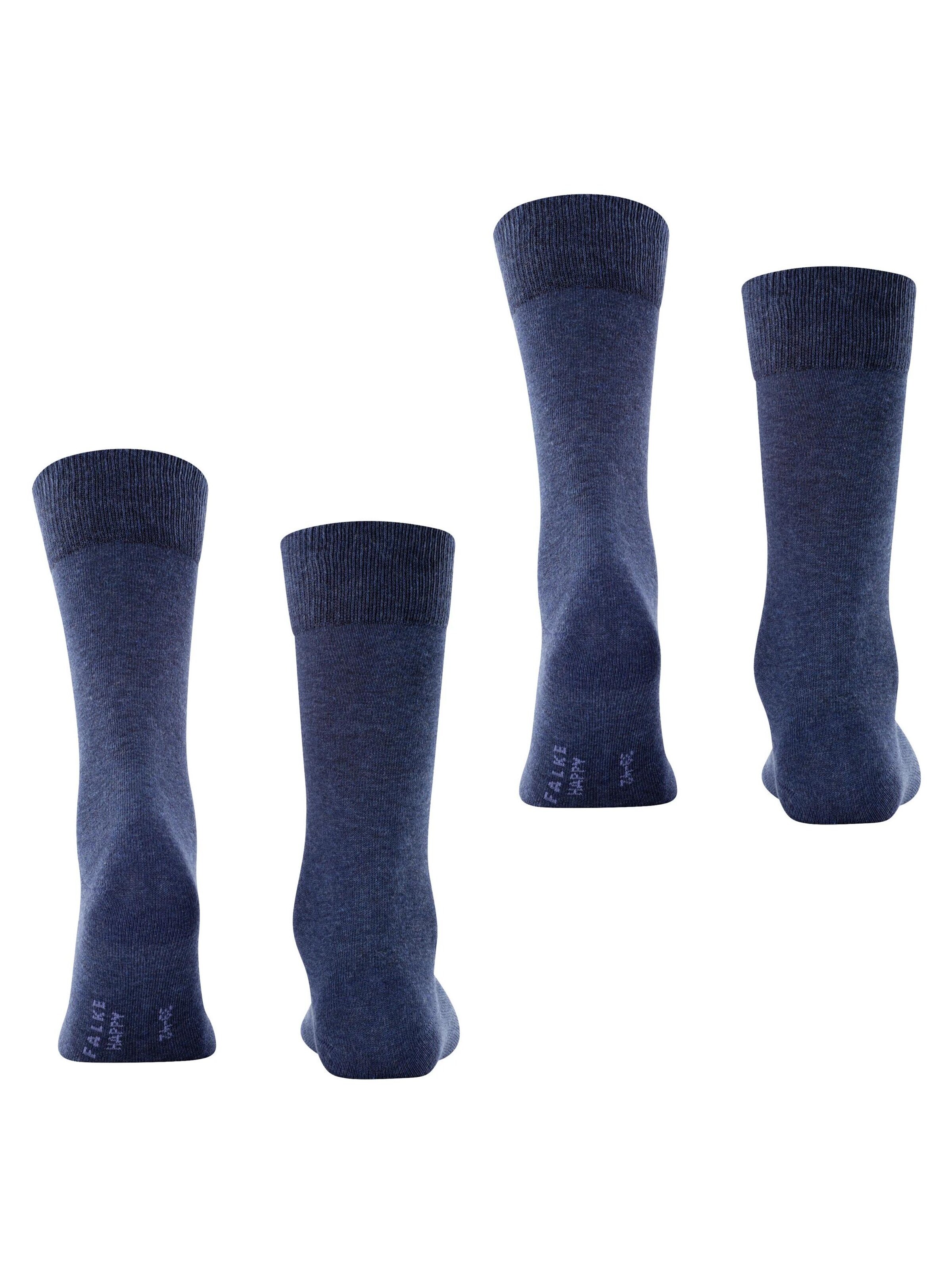 FALKE Socks 'Happy 2-Pack' in Blue