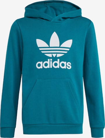ADIDAS ORIGINALS - Sudadera 'Trefoil' en azul: frente