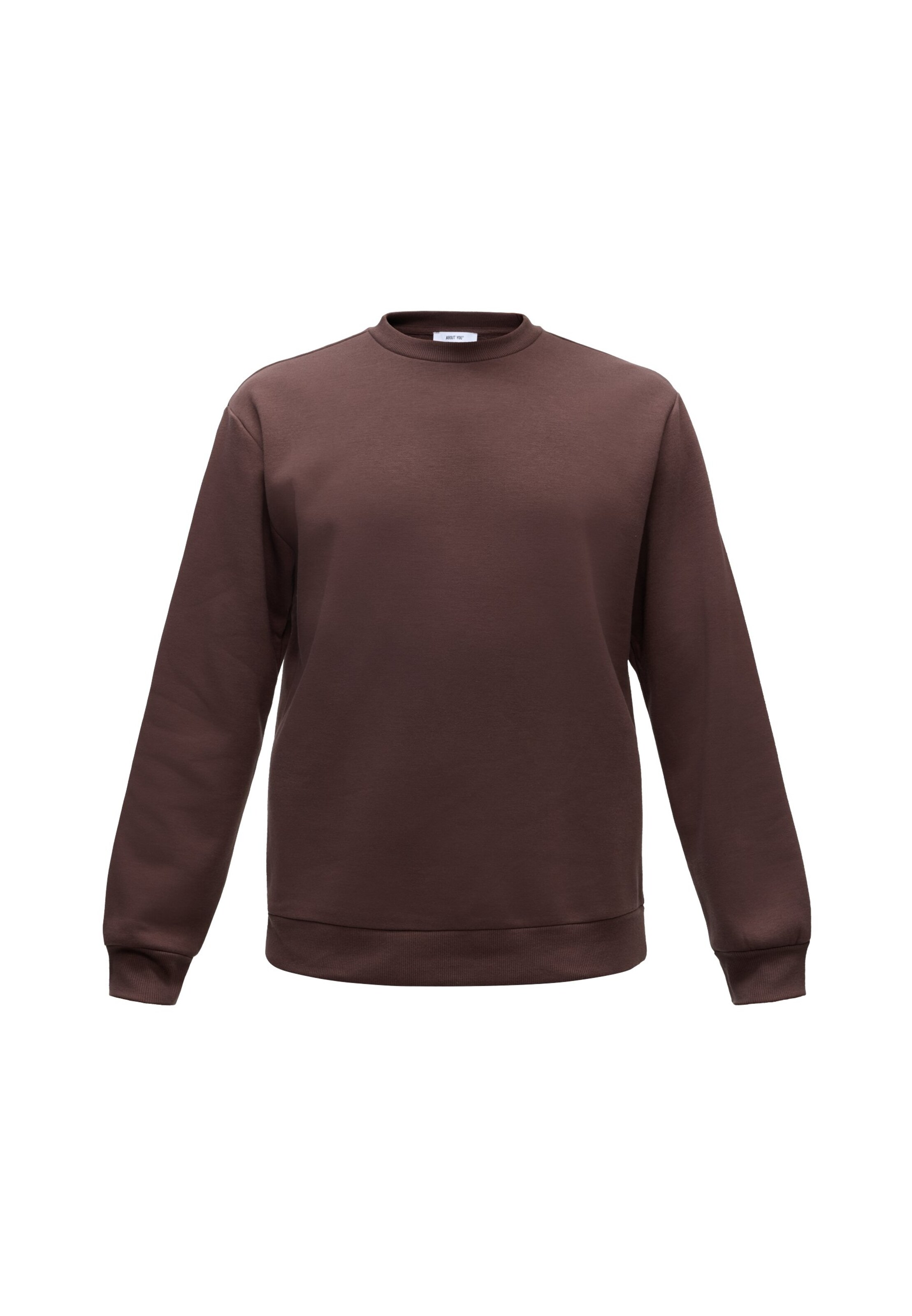 Sweat-shirt 'Davin' ABOUT YOU en beige : devant