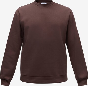 Sweat-shirt 'Davin' ABOUT YOU en beige : devant