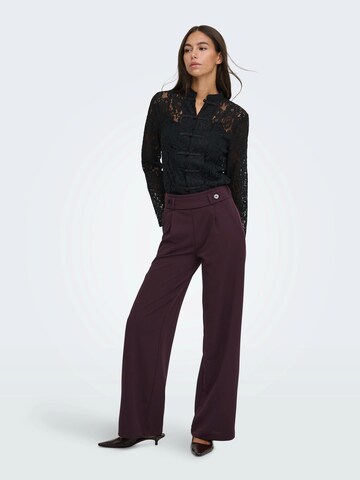 JDY - Loosefit Pantalón plisado 'JDYGeggo' en marrón