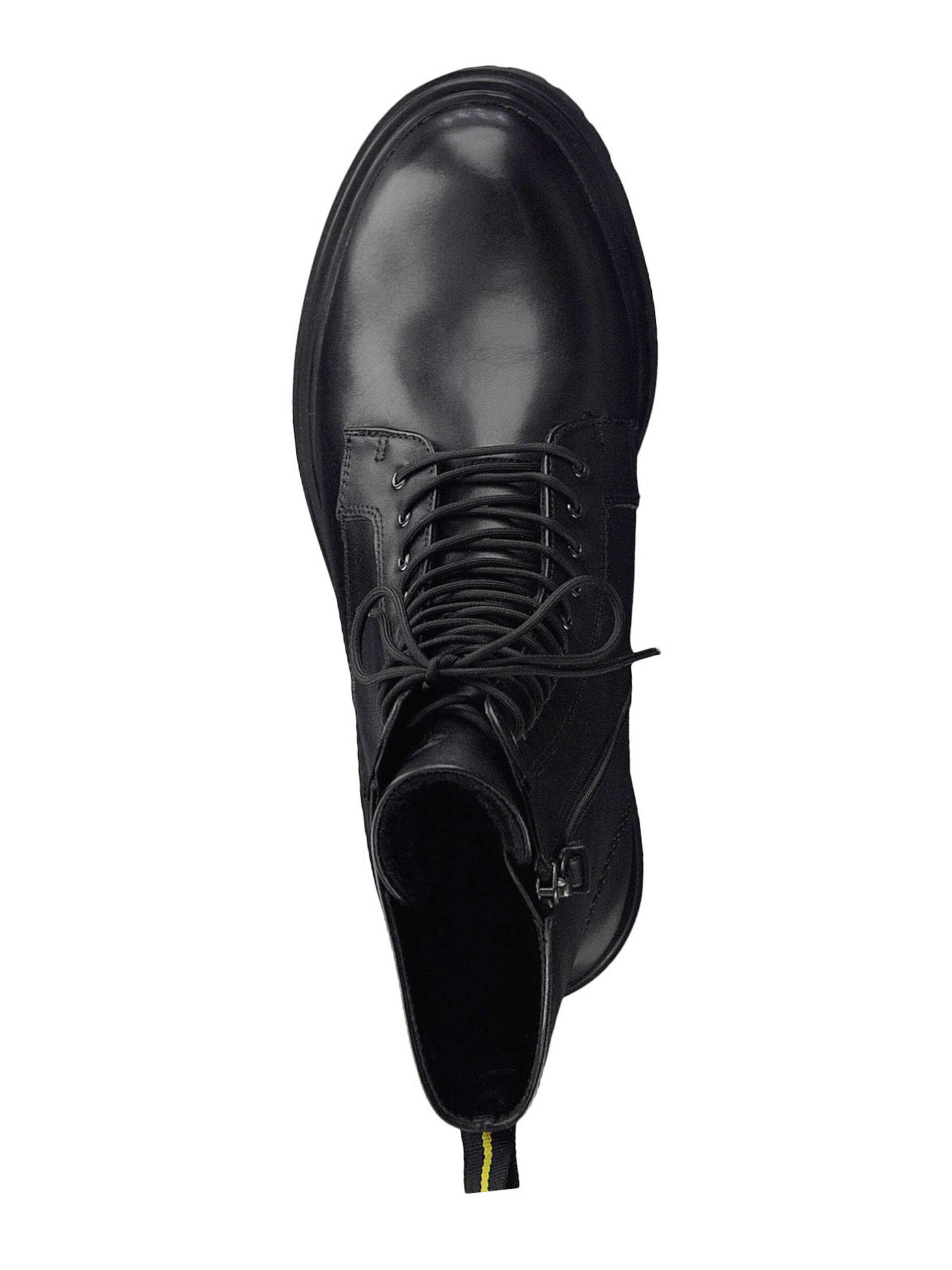 Tamaris Schnürstiefelette in Schwarz