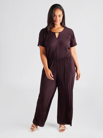 Guido Maria Kretschmer Curvy Jumpsuit 'Emina' in Red: front