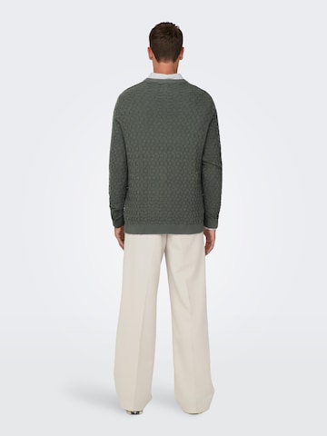 Only & Sons Pullover 'Kalle' in Grau