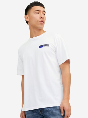 JACK & JONES Shirt 'Corp'‌‌‌‌‌‌‌‌‌ in Weiß