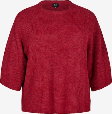 raudona Zizzi Megztinis 'Mwinnie': priekis