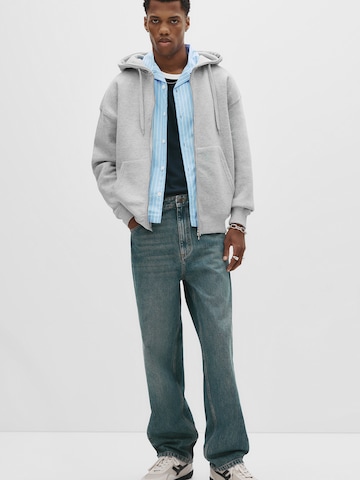 Pull&Bear Collegetakki värissä harmaa