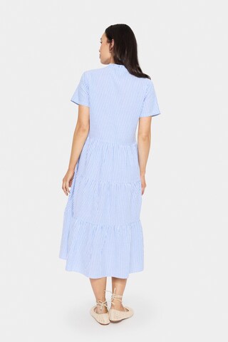 SAINT TROPEZ Jurk 'Elmiko' in Blauw