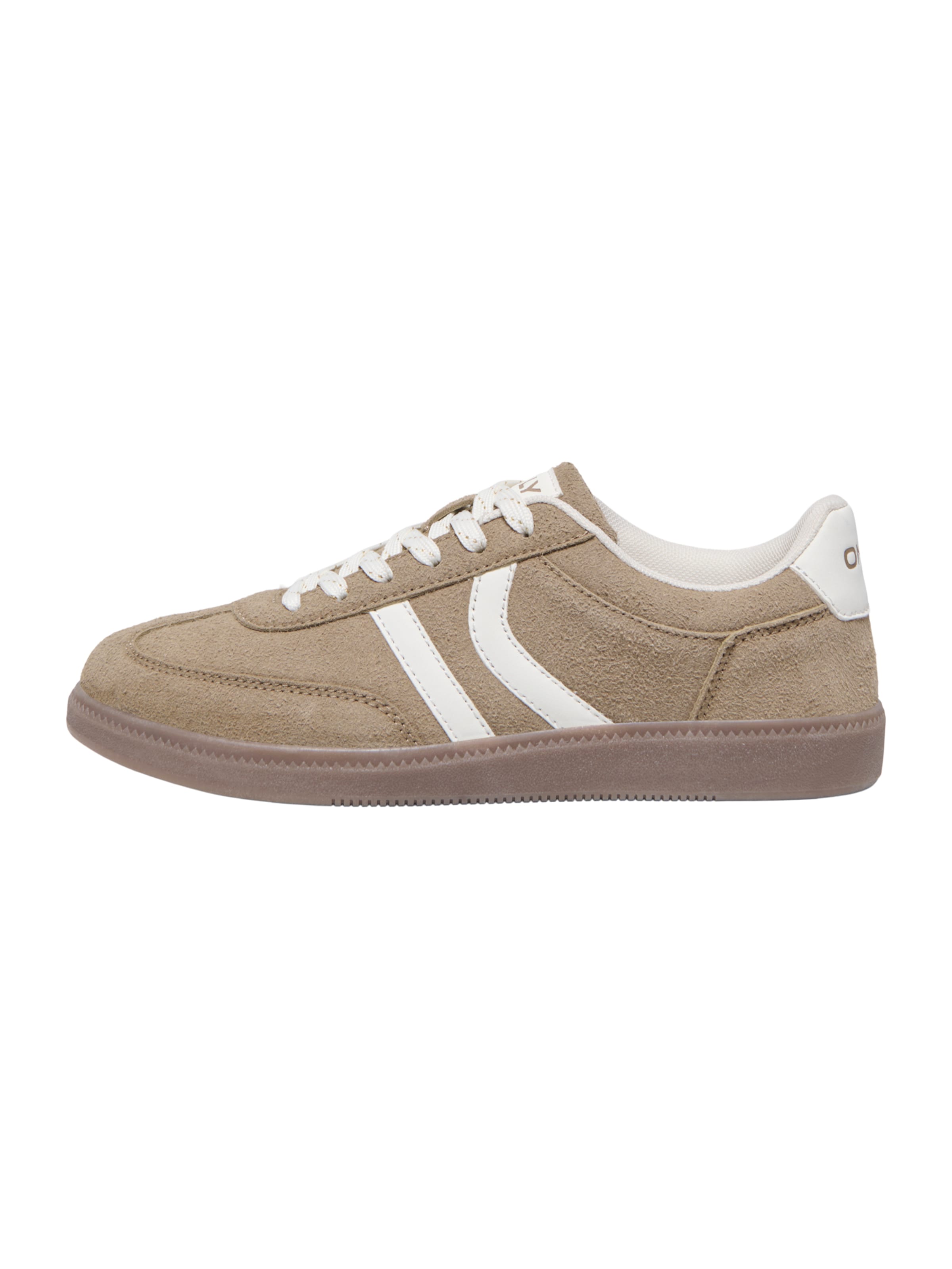 ONLY Zapatillas deportivas bajas 'ONLLYDIE' en 36 en taupe / blanco, Vista del producto