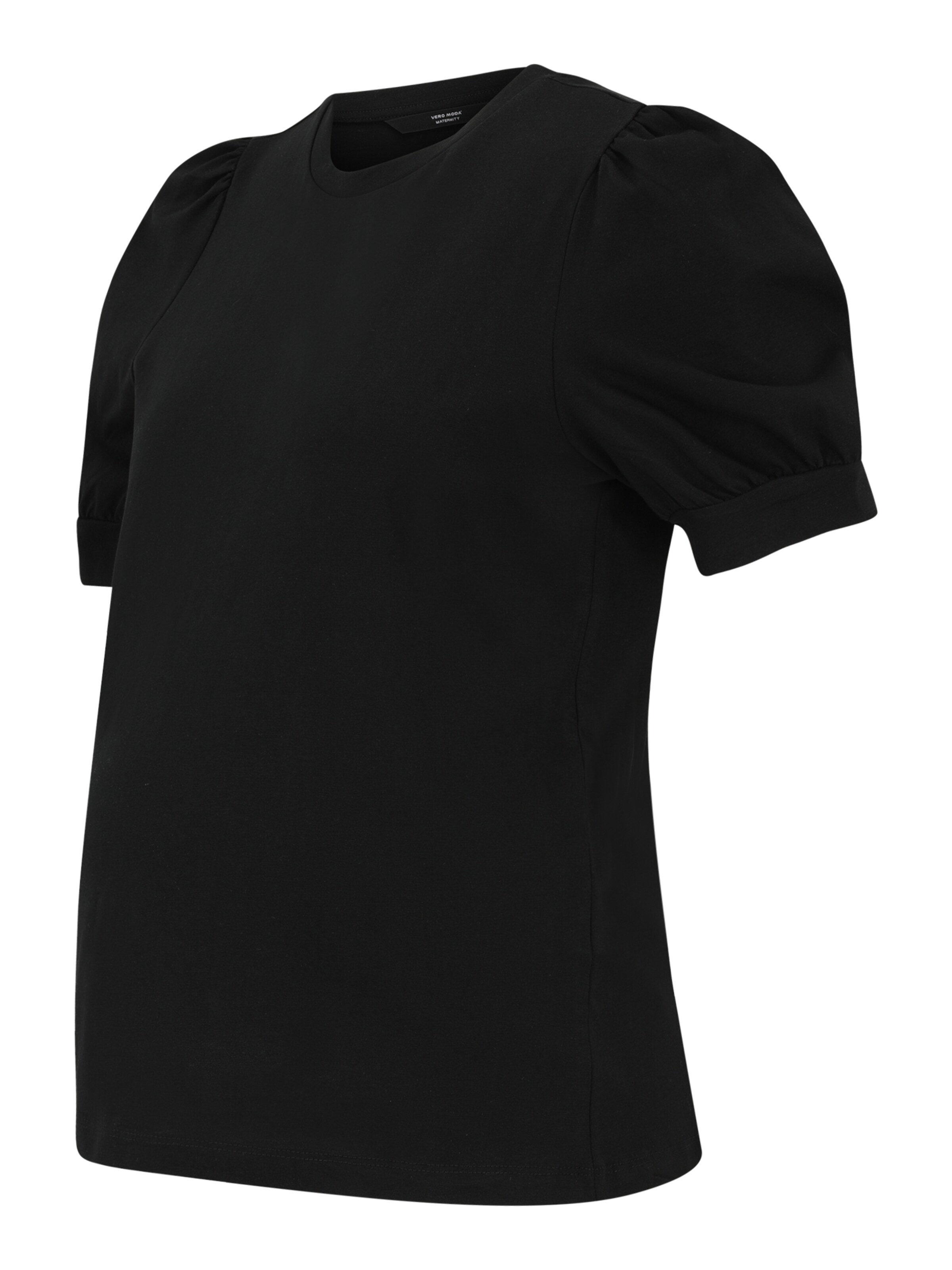 melns Vero Moda Maternity T-Krekls 'VMMKerry': no priekšpuses