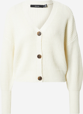 VERO MODA Strikkejakke 'Lea' i beige: forside