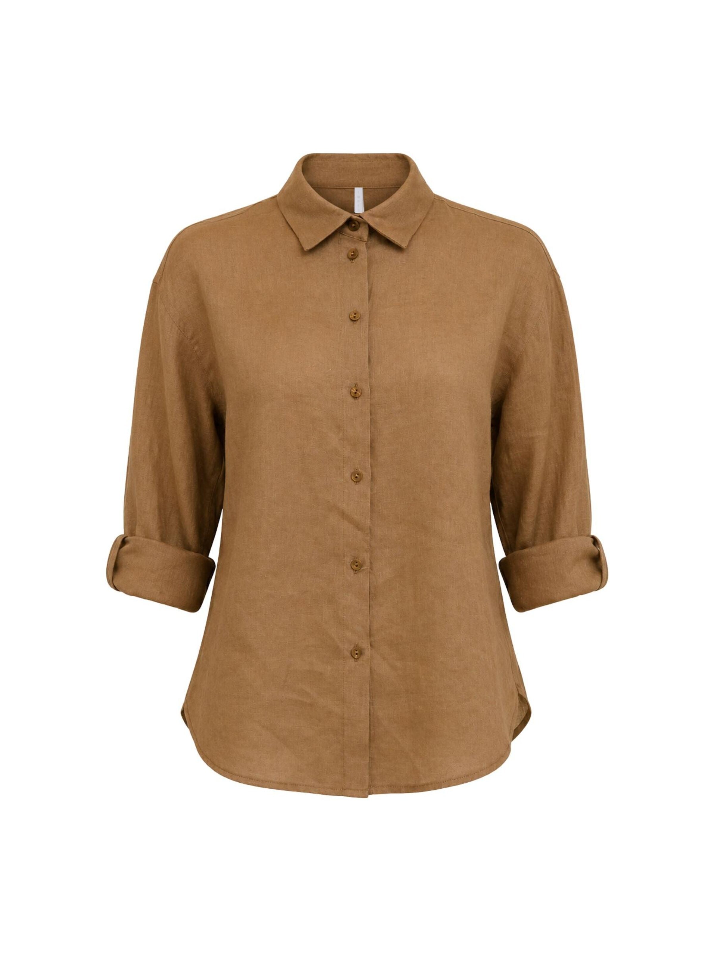 IMPERIAL Shirt 'IMPERIAL CAMICIA CAMICIA' in Brown: front