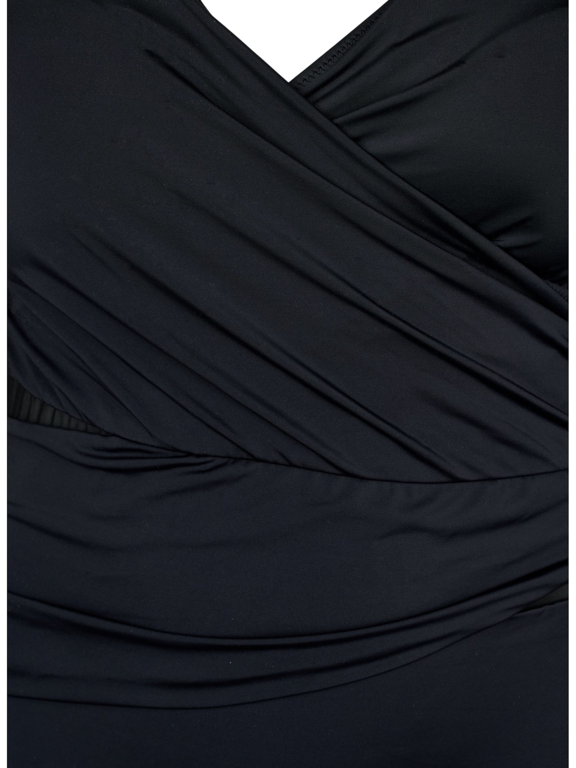 Swim by Zizzi T-shirt Badedragt i sort