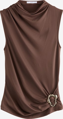 Next Топ в Коричневый: спереди