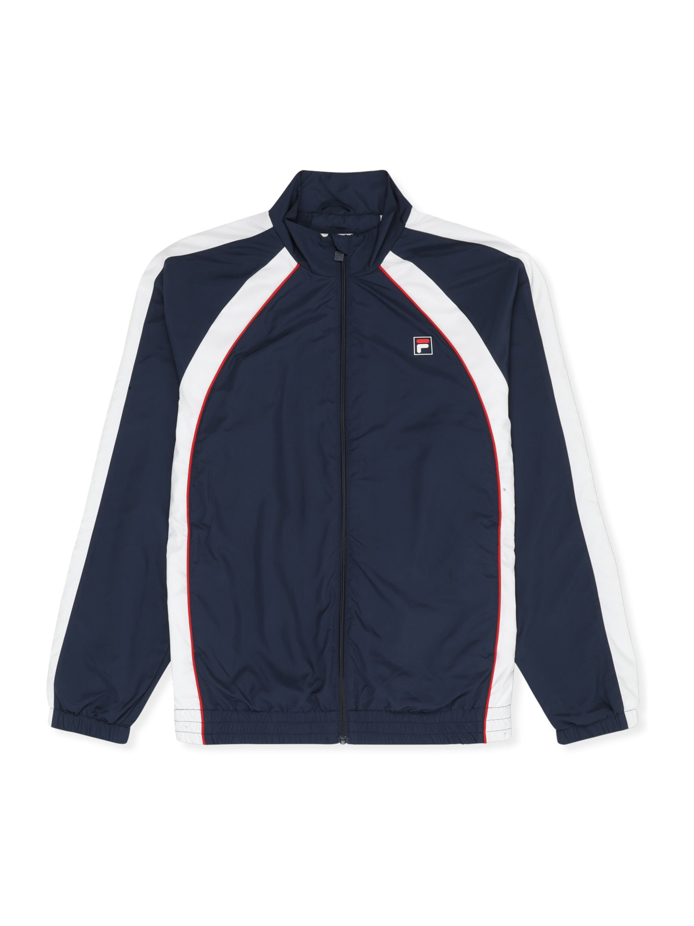 FILA - Sudadera con cremallera 'PISTOIA relaxed  blocked woven track jacket' en azul
