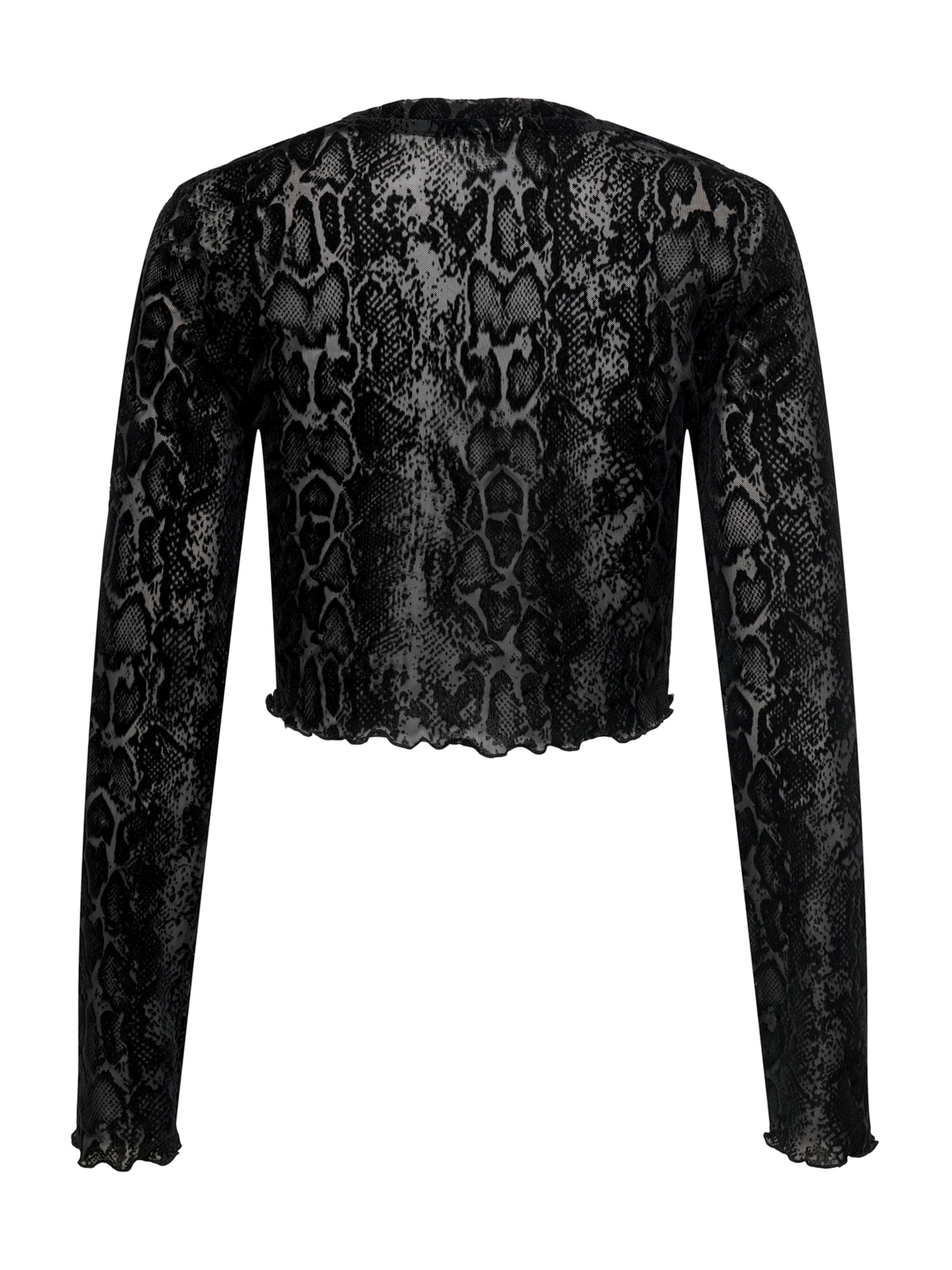 ONLY Тениска 'ONLALVA' в черно