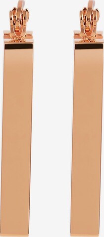 Akzent Earrings 'aus Edelstahl, eckig' in Gold: front