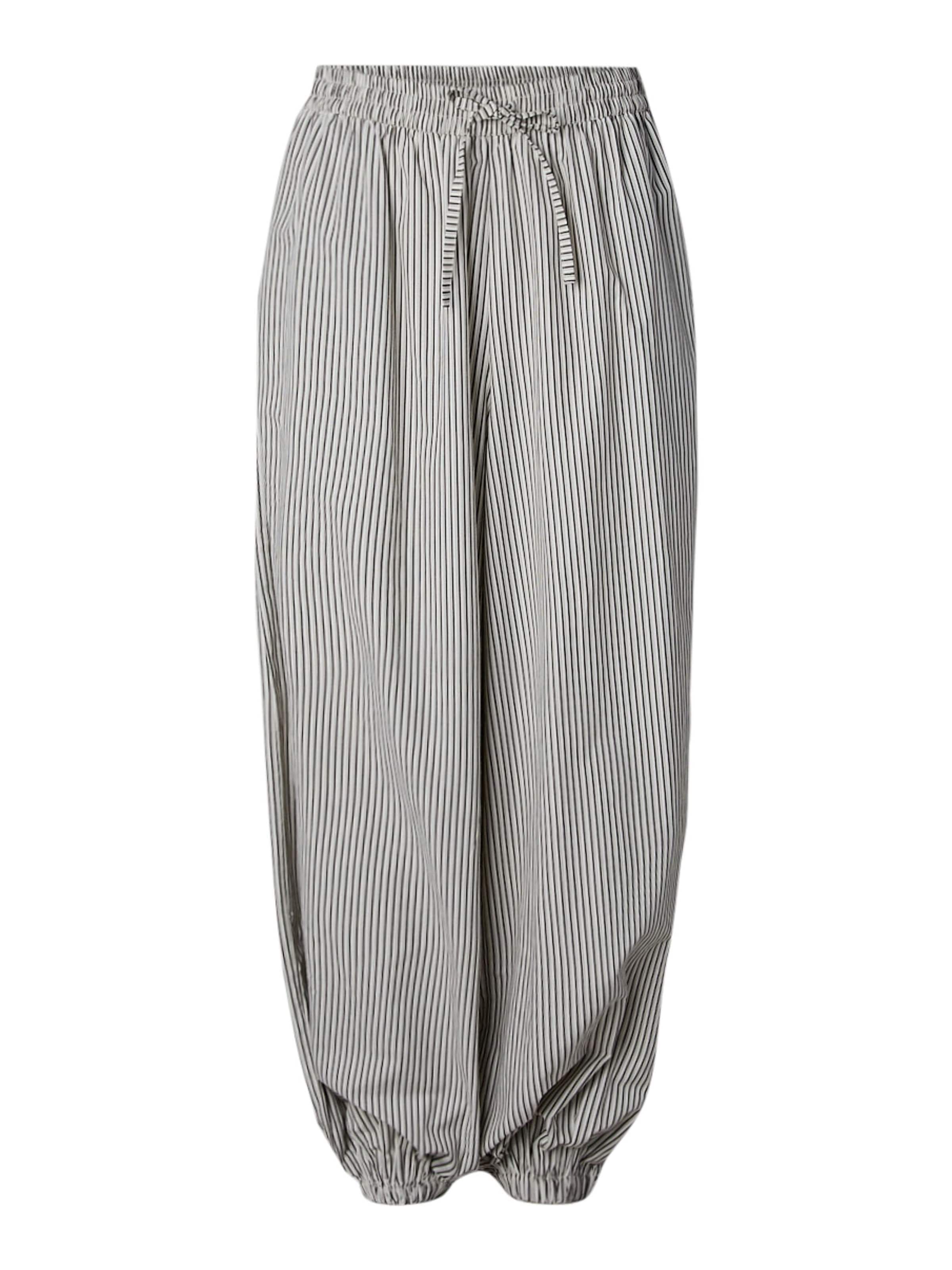 PIECES Tapered Harembroek 'PCEmmy' in Beige: voorkant