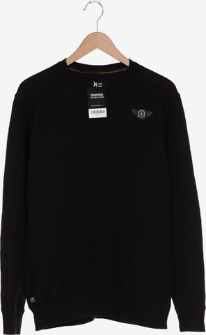 Hurley Sweatshirt & Zip-Up Hoodie in L in Black: front