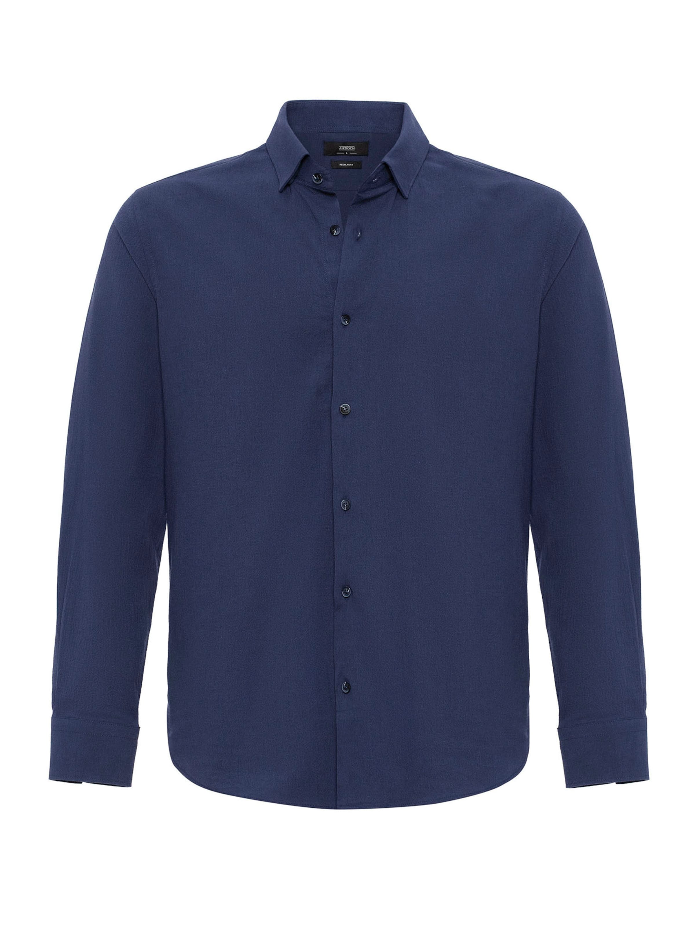 Antioch Regular fit Πουκάμισο σε μπλε: μπροστά