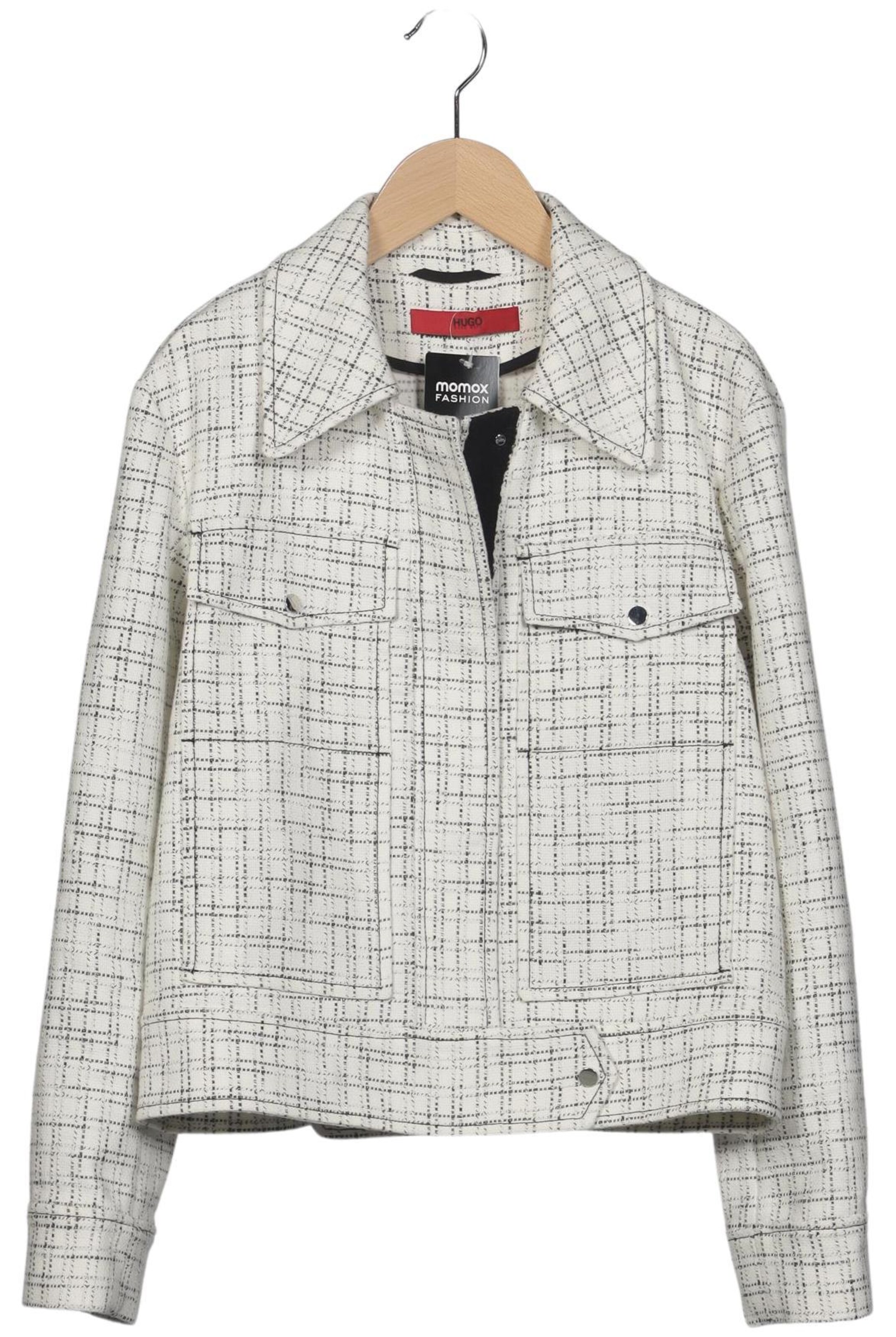 HUGO Jacket & Coat in S in White: front