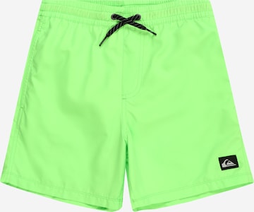 QUIKSILVER Regular Sportbadkläder 'EVERYDAY SOLID VOLLEY' i grön: framsida