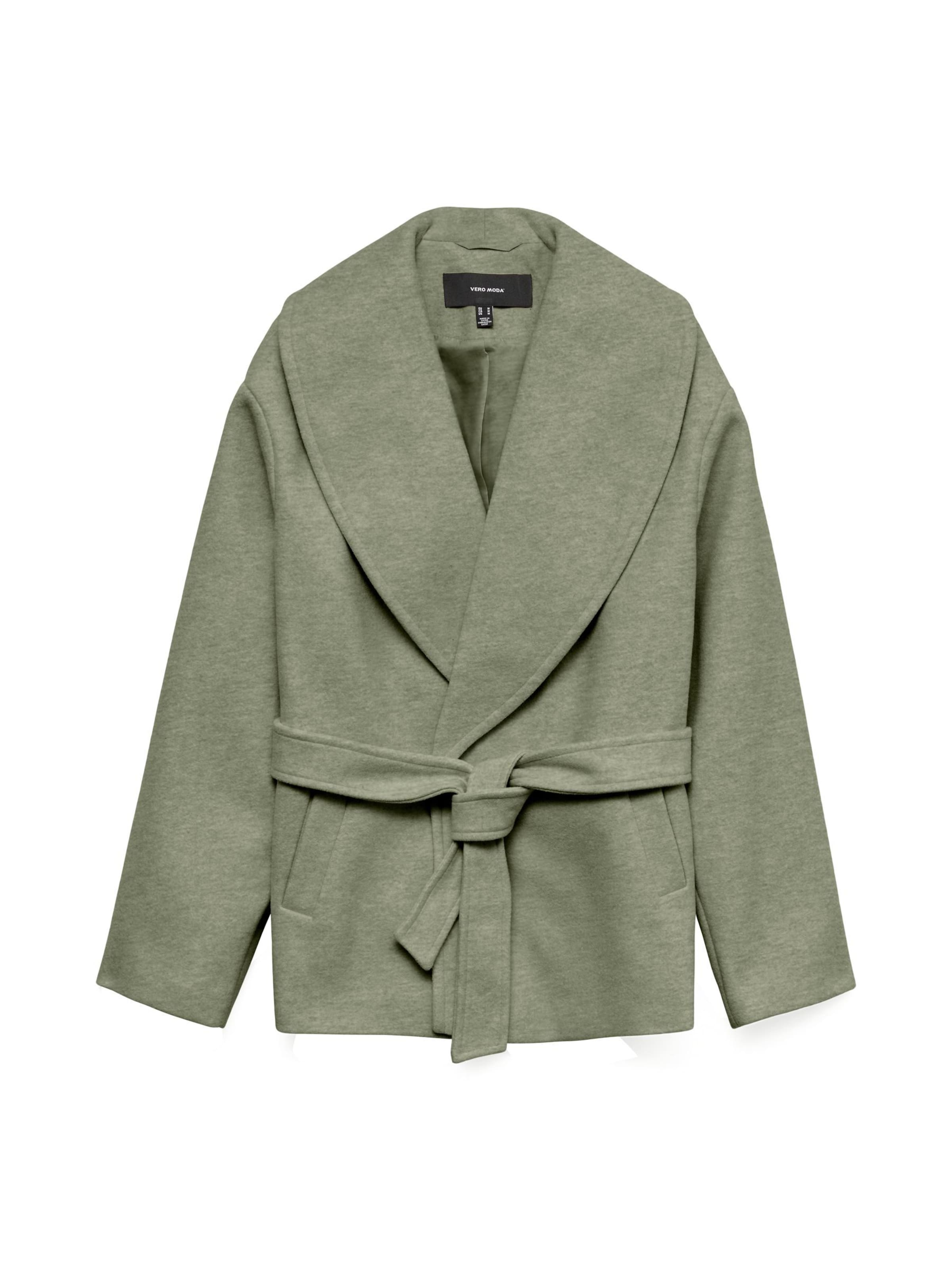 Manteau mi-saison 'VMANNE ' VERO MODA en vert : devant