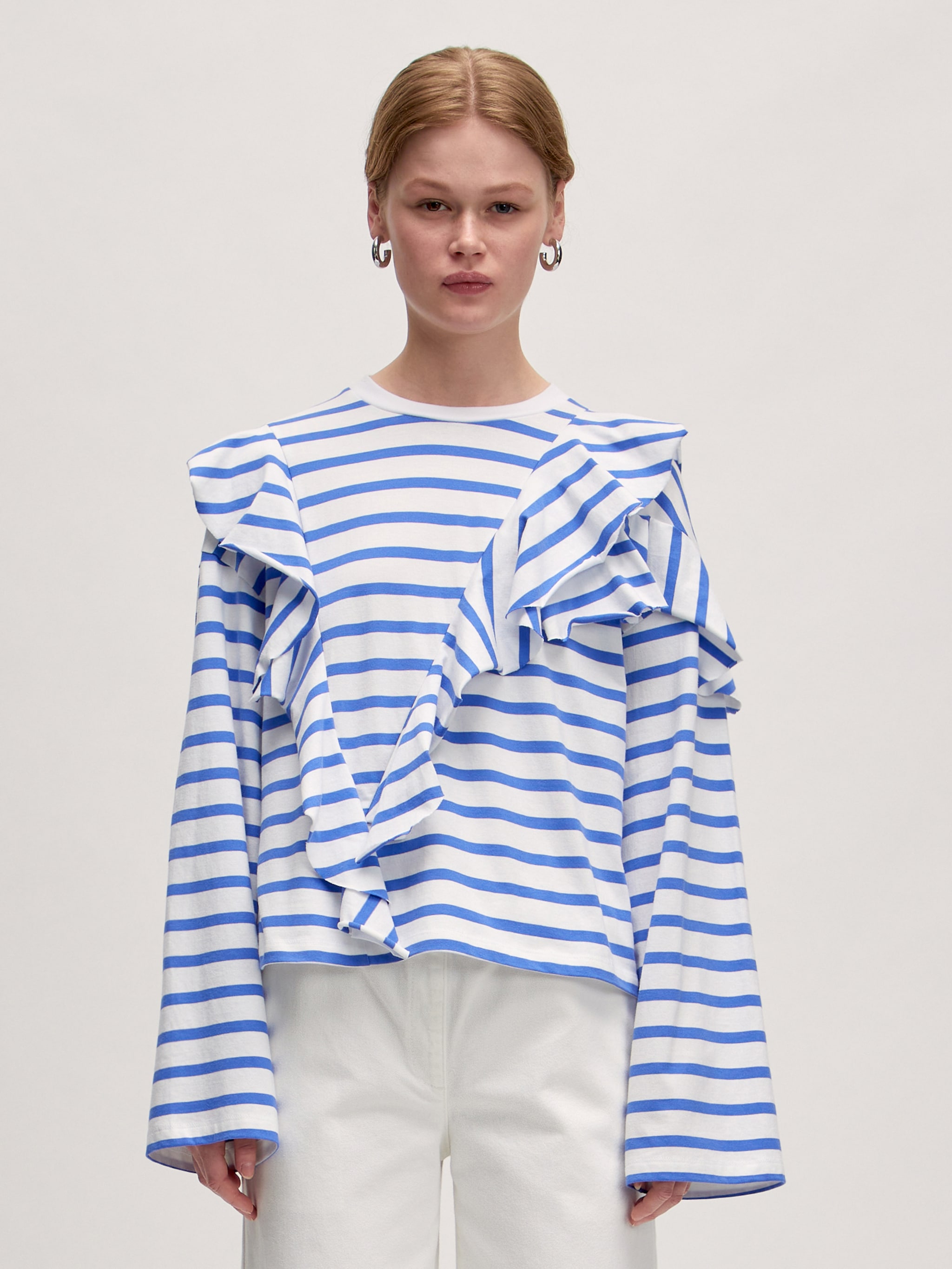 EDITED Produkter Shirts 'Oda' blå