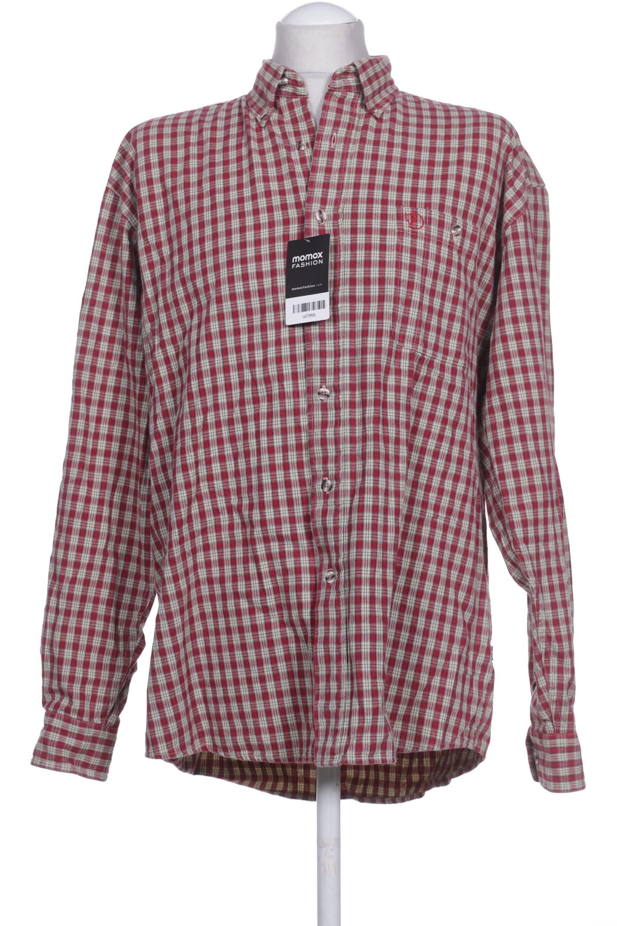 Fjällräven Button Up Shirt in M in Red: front