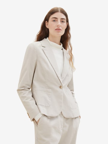 TOM TAILOR Blazer in Grey