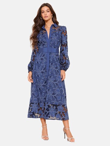 Abito camicia 'Premium' di Lipsy in blu: frontale