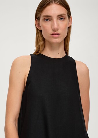 s.Oliver BLACK LABEL Kleid in Schwarz