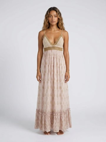 Abito 'Robe Longue Belen' di Miss June in rosa: frontale