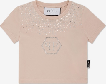 Philipp Plein Shirt 'Hexagon' in Roze: voorkant